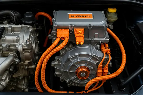 Hybrid engine system