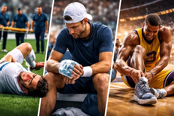 lesão basquetebol atleta